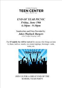 End of Year Picnic