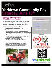 Yorktown Community Day @ JV Mall