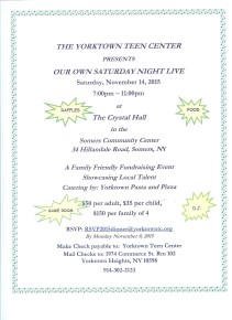 2015 Dinner Invite